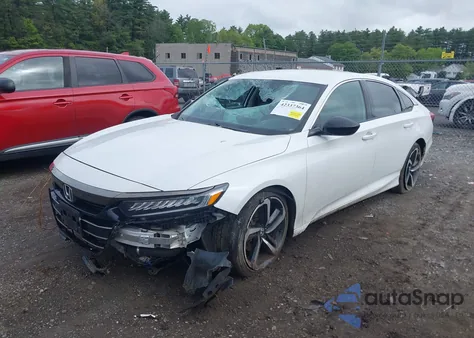 2021 Honda Accord Sport Special Edition из США, поврежденный, VIN 1HGCV1F45MA009938